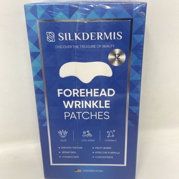 SILKDERMIS Forehead Wrinkle Patches 10 Pieces Exp 11/01/2026 - Picture 1 of 1